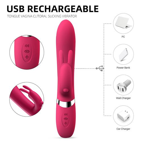 Rock Rabbit Vibrator Red