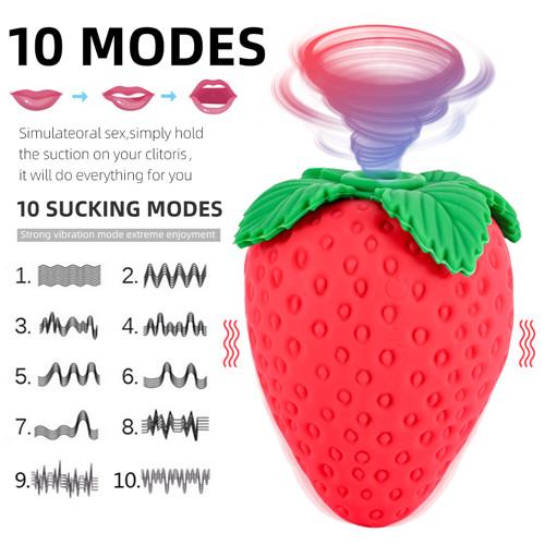 Strawberry Vibrator Sex Toys
