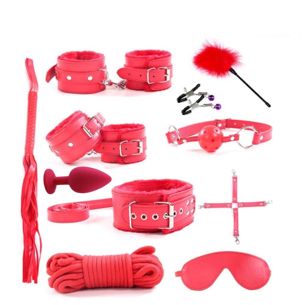 11 pcs Erotic Adult Bondage Fantasy Set