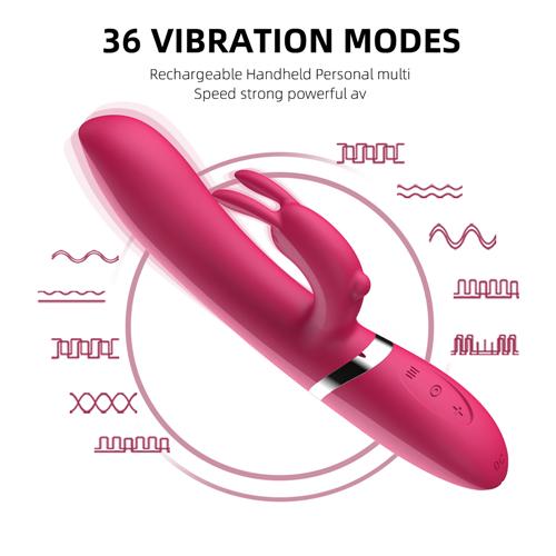 Rock Rabbit Vibrator Red