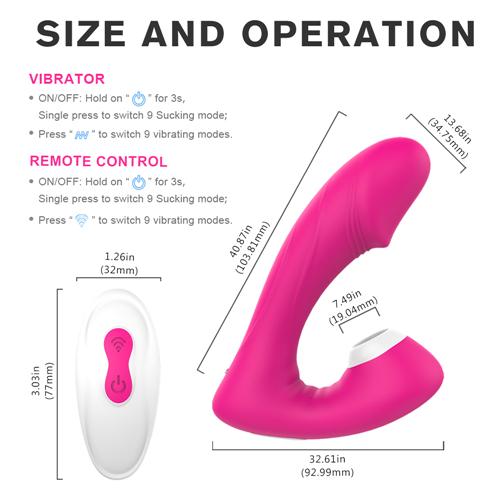 Fierce-RCT Clit Breast Sucking Vibrator