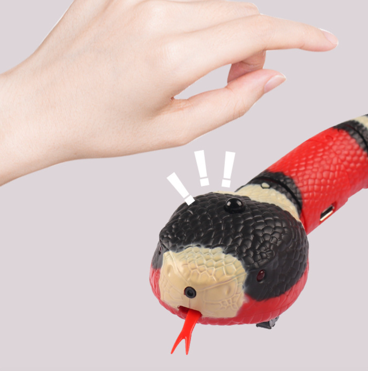 Rechargeable Smart Sensing Interactive Snake Toy