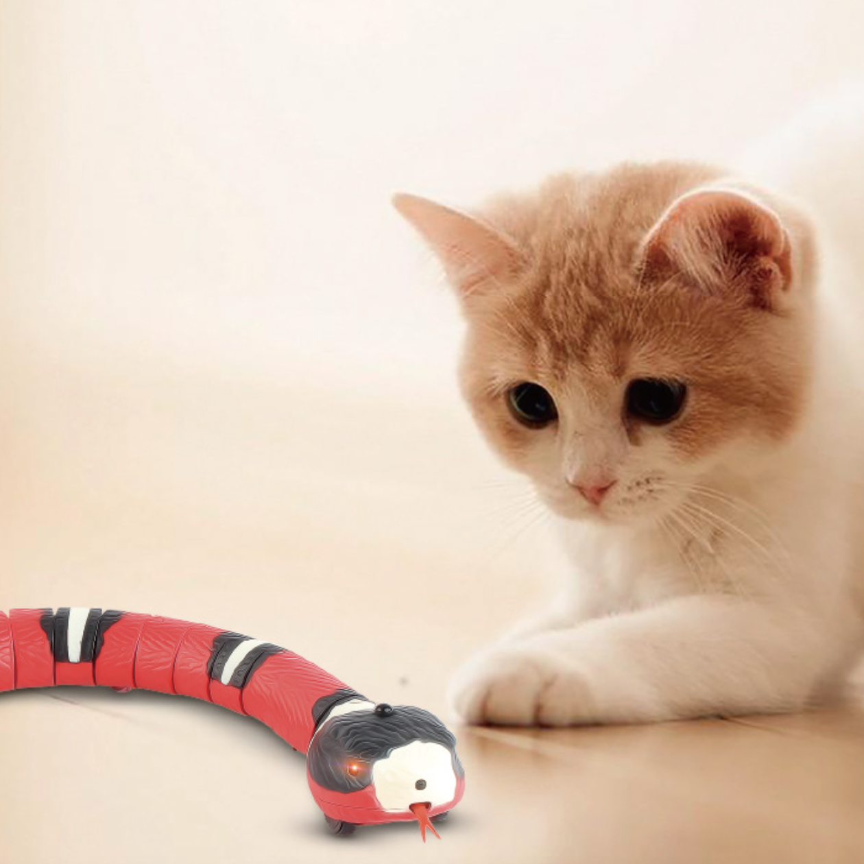 Rechargeable Smart Sensing Interactive Snake Toy